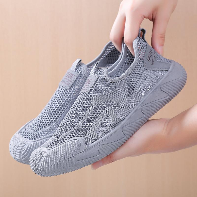 New shoes summer breathable mesh shoes running mesh hollow shoes casual 39