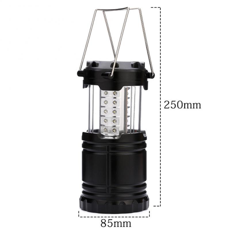 Mini 3*COB Tent Lamp LED Portable Lantern TelescopicTorch Camping Lamp Waterproof Emergency Light Powered