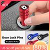Hub Caps Car Alloy Door Lock Pins Lock Pin Screw Knob For Renault Trafic Clio Laguna 2 Megane 2 3 Duster Logan Captur Koleos Acc