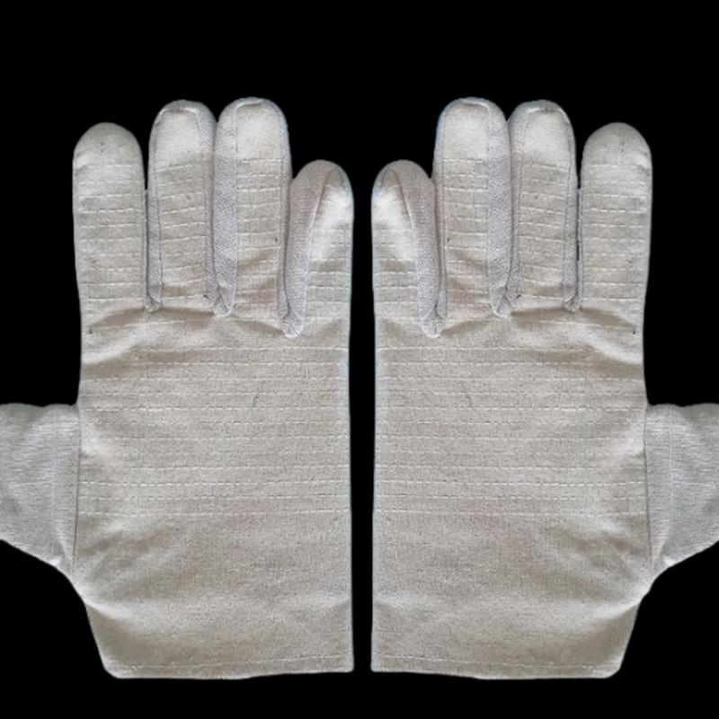 Durable Double-Layer Canvas Work Gloves One Size