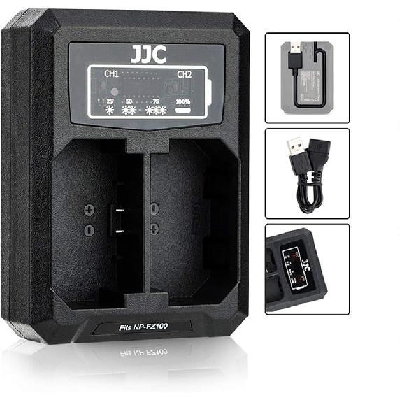 NP-FW50 Dual Battery Charger for Sony A6500 A6400 A6300 A6100 A6000 A7S A7RII A7R A7II A7 A7SII A7S RX10 IV RX10III RX10II RX10 NEX-7 NEX-5T for Sony NP-FZ100 Battery