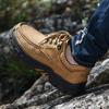 High Quality Men's Handmade Leather Casual Shoes Comfortable Sneakers