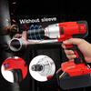 128TV 21V Cordless Impact Wrench Machine Set Electric Drill Hammer Tool With LED Light Battery Rechargeable