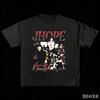 BTS J Hope Bootleg Graphic Men Women T-shirts Streetwear Oversized Harajuku High Quality Casual Loose Short Sleeve Female Male Clothing