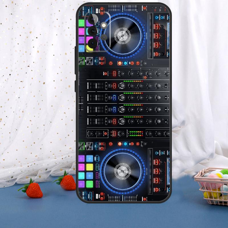 DJ Mixer Deck Controller For Samsung Galaxy A53 A33 A16 A06 A56 A36 A26 A05 A22 A32 A52 A54 A34 A14 A55 A15 A35 Case
