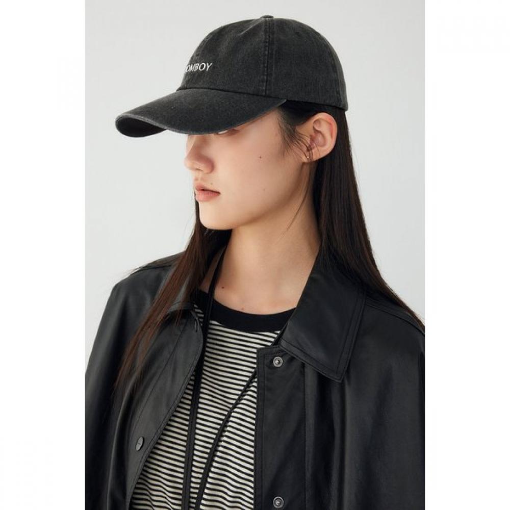 

Studio Tomboy Washed Logo Embroidery Hat 9106274002ar 56 (navy blue)/One size