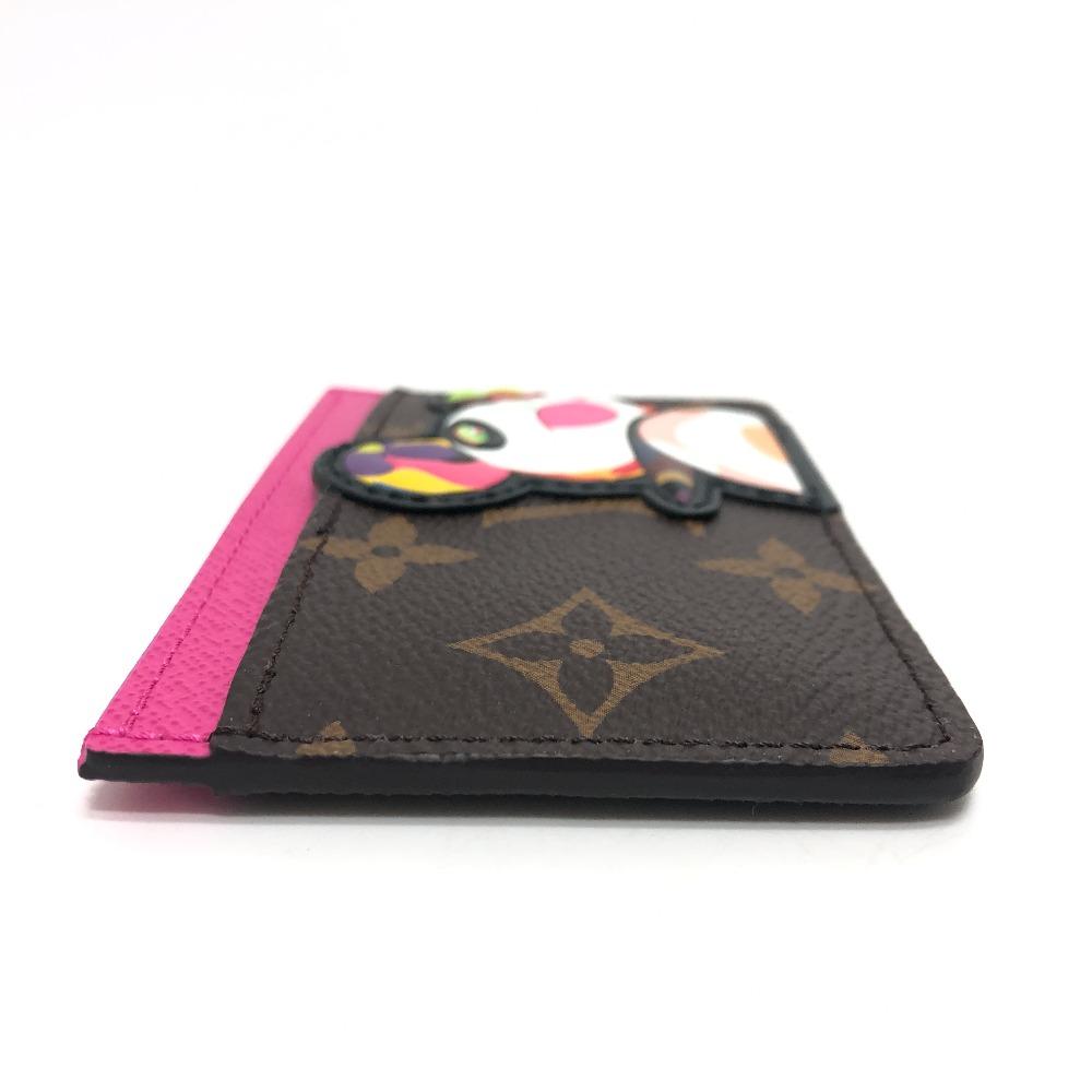 Louis Vuitton M13439 LV × TM Porte Cult-Simple Murakami Takashi Panda Card Case