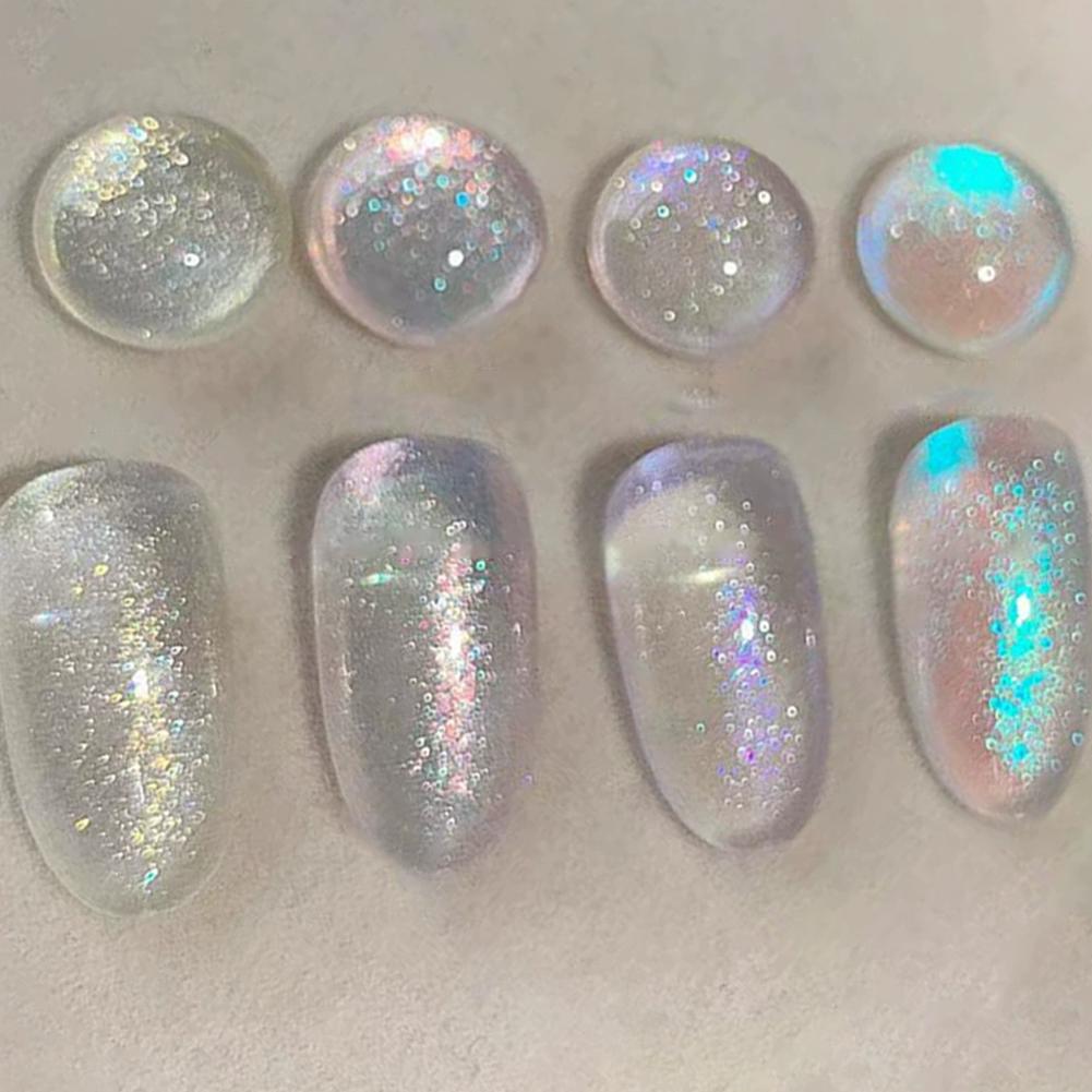 High Gloss Fairy Powder Pearl Effect Nail Powders Mirror Aurora Chrome Mermaid Nails Art Powder Sparkly Manicure Decor