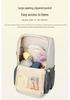 Multi-Functional Lightweight Mommy Bag: Large Capacity with USB Port, Changing Pad, and Portable Mother-Baby Storage for Hospital.