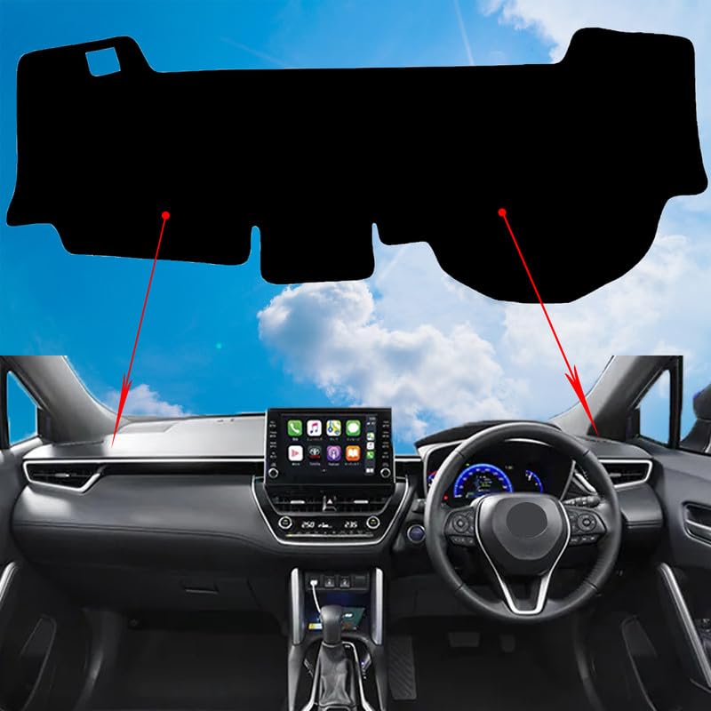 

Совместимый с ковриком на приборную панель Honda 2-го поколения, чехол для приборной панели автомобиля, защитный коврик от света приборной панели, дизайн из фланелевого материала, водонепроницаемый, теплозащитный