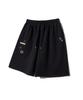 GAKKAI UNIONS Village Sweat Bermuda Pants Black