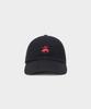 BROOKS BROTHERS [Unisex] Cotton Logo Baseball Cap (Black) (Bbacmm7318Uef)