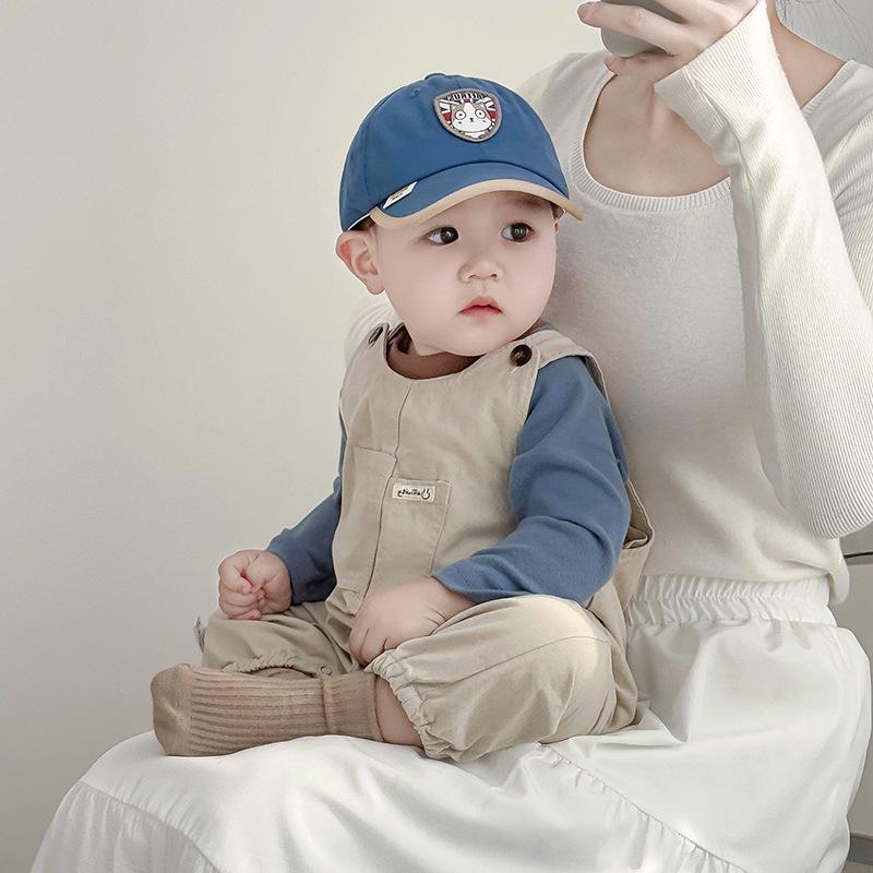Baby Hat Spring and Autumn Style Baby British Trendy Duckball Cap Children Summer Sun Protection Baseball Cap