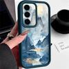 Mountain Landscape Pattern Case For Samsung Galaxy A57 A37 A17 A56 A16 A36 A55 A15 A14 A26 A54 A35 Soft TPU Silicone Phone Cover