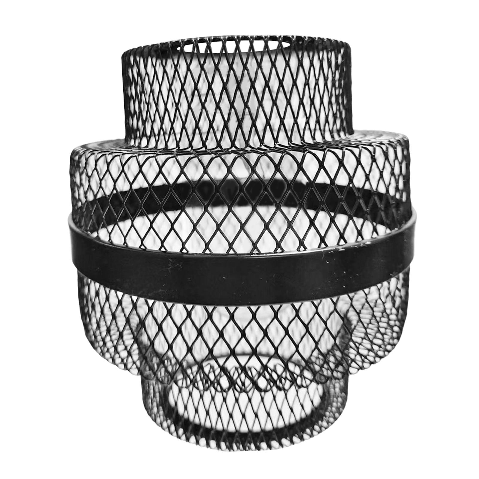 Hanging Pendant Light Lampshade Reading Light Lighting Metal Wire Light Cage чёрный