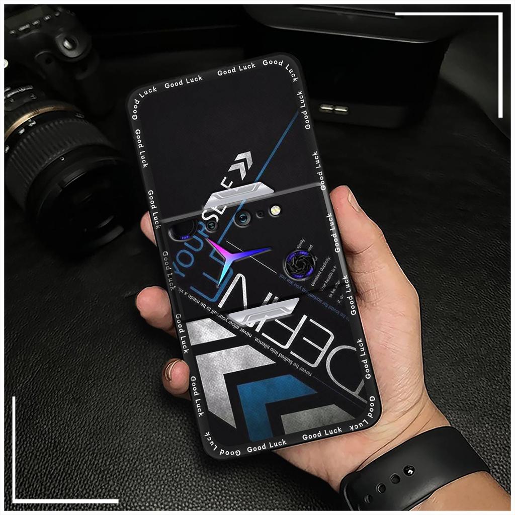 Full Wrap Silicone Phone Case For Lenovo Legion2 Pro/Duel 2 Shockproof Dirt-resistant Graffiti Protective Soft Case Cute