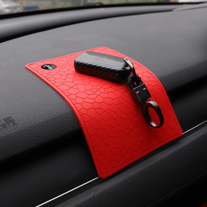 Car Dashboard Sticky Anti-Slip PVC Mat Non-Slip Sticky Gel Pad For Jeep Grand Cherokee Wrangler JK Gladiator Compass Renegade Pa AMP1