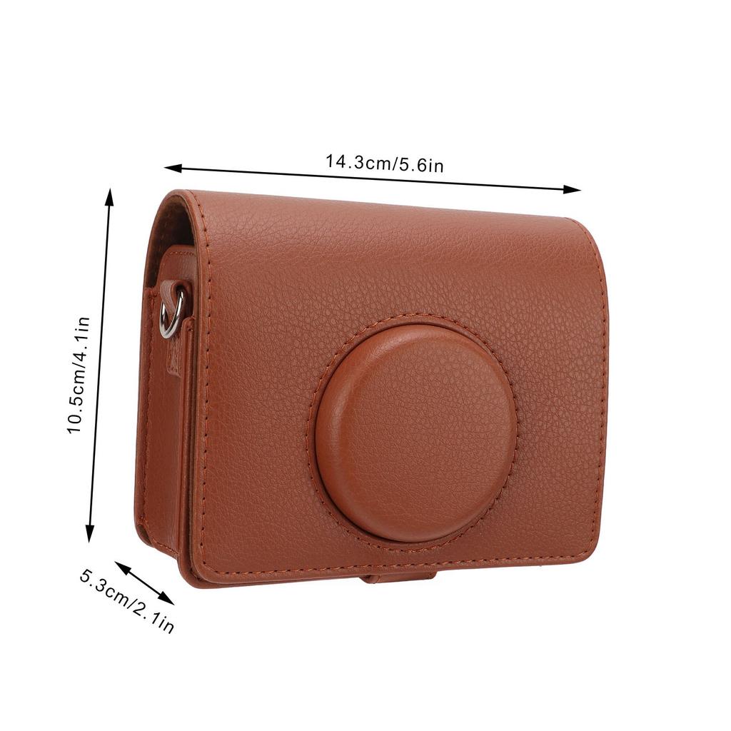 Kameratasche Modische PU-Leder Tasche mit Schultergurt für Fuji Kamera