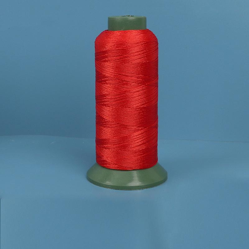High-Strength 3-Strand Colored Nylon Thread for Sewing Clothing, Bags, and Leather