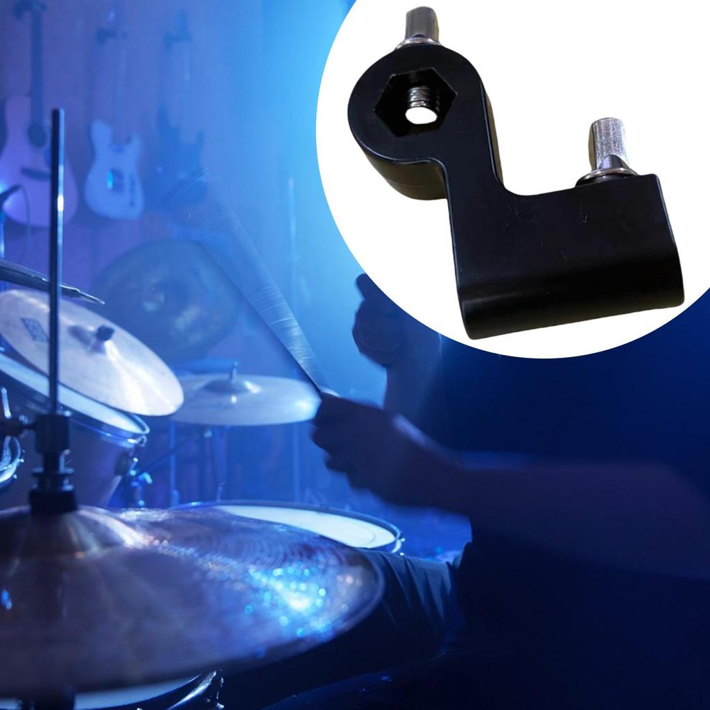 Bass Drum Pedal Beater Holder Clip Connector Double Chain Drive System ,Replacement,