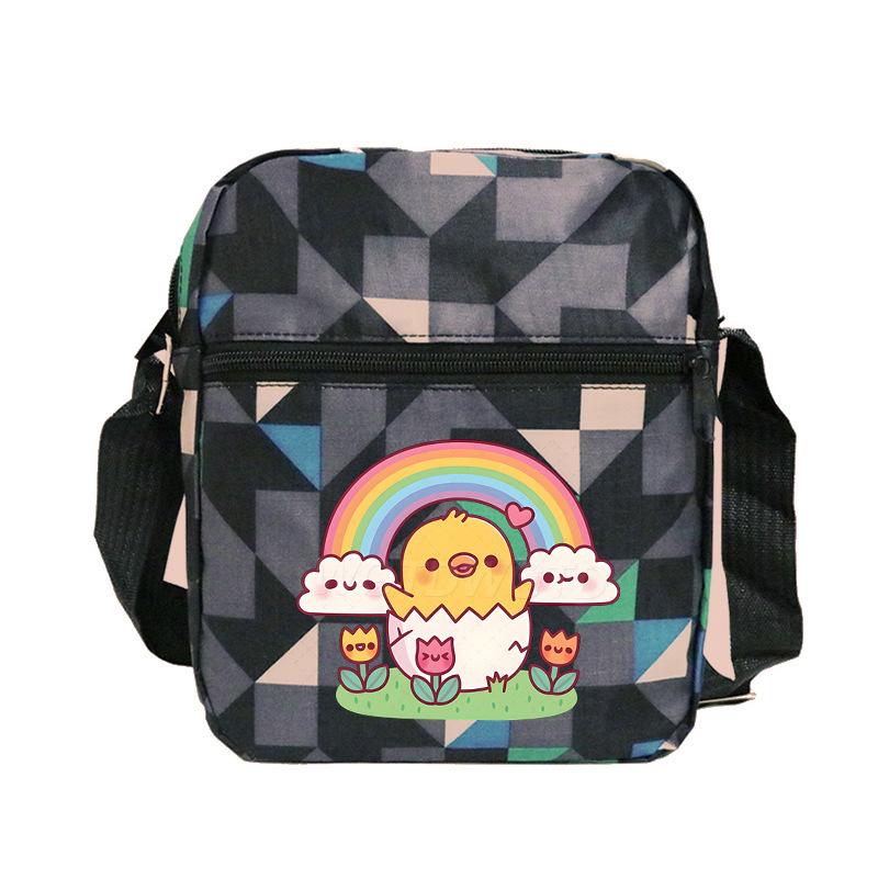 Cute Children's Casual Shoulder Bag Male and Female Students Portable Crossbody Bag Campus Trend
