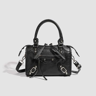 Retro kniedėmis motociklo krepšys madingas ir universalus karštos merginos vieno peties krepšys crossbody krepšys