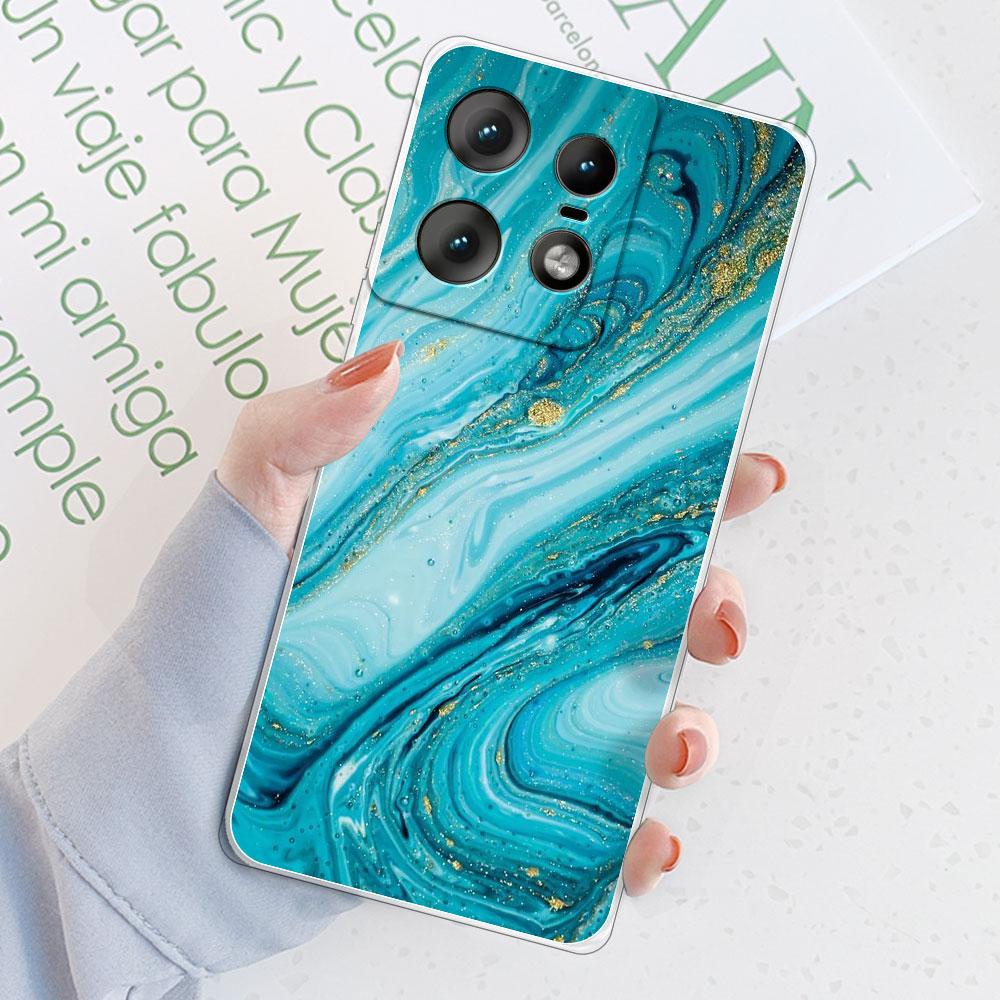 For Moto Edge 50 Pro Case Back Cover For Moto Edge50Pro Shockproof Clear Soft Silicone Phone Case on Motorola Edge 50 Pro Coque