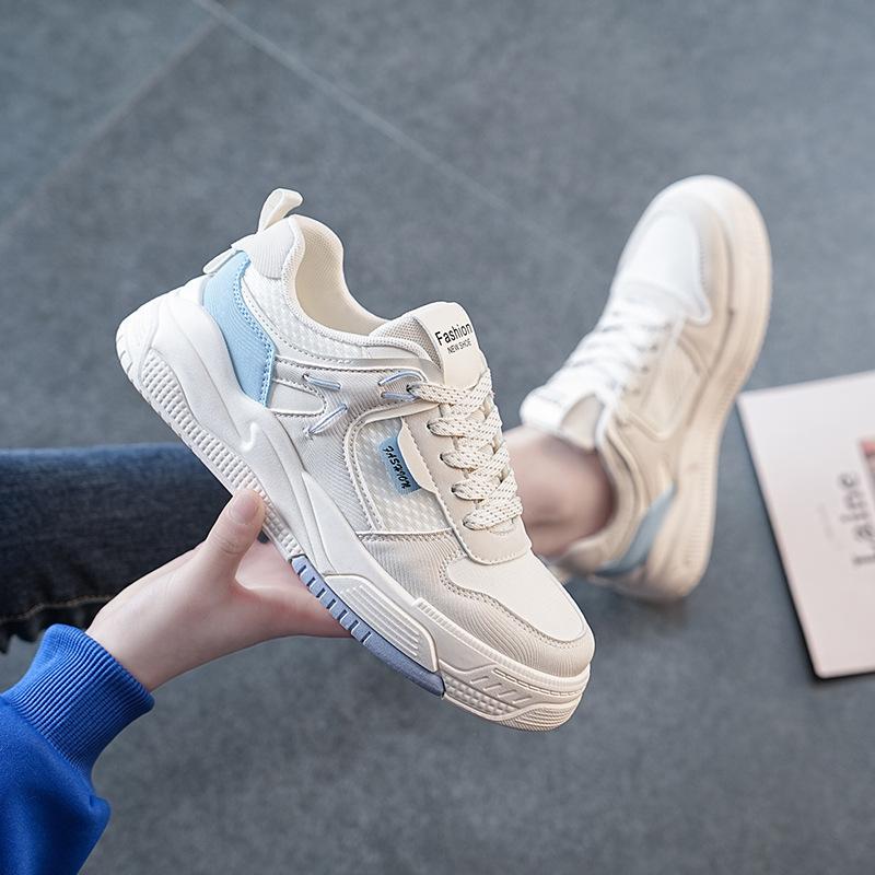 

Little White Shoes Female Student Korean Edition Spring 2025 New Versatile Casual Sports Board Shoes 40