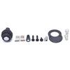 11 Stück/Set 1/4'' 3/8'' 1/2'' 24 Zähne Ratsche Steckschlüssel Kfz-Wartung Mechaniker Reparaturzubehör Ersatzteile-Set