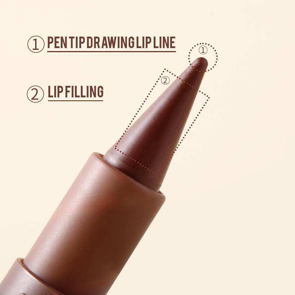 Matte Mist Face Warhead Lipstick Autumn/Winter Earth Color Waterproof Eyeshadow Gradual Blending Perfect 2-in-1 Lip Liner Lip Combo
