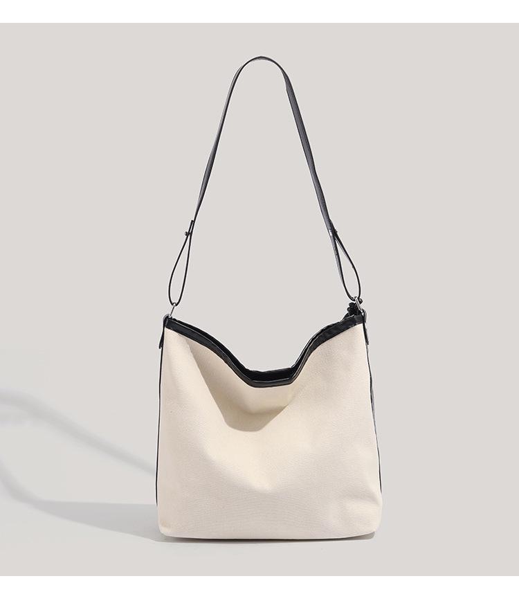 Four Seasons Large Capacity Canvas Tote Bag – 2025 Summer Casual Shoulder Bag