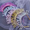 Glitter Happy Birthday Sequin Headband Birthday Decoration Birthday Party