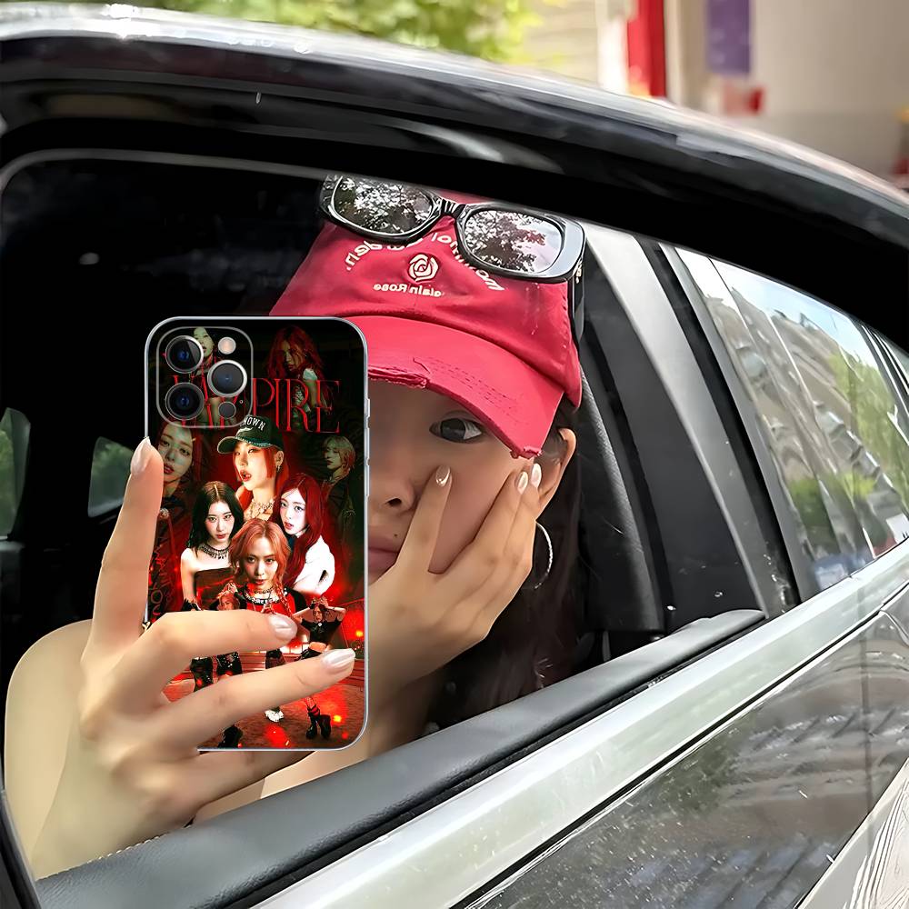 Singer Idol I-ITZY For IPhone 17 16 15 14 13 12 11 Pro Max Plus Mini Funda For Transparent Cover