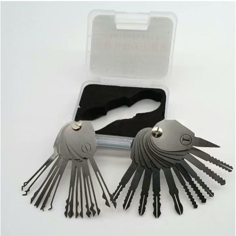 Multifunctional Unlocks Door Open Key Double Side Jiggler Car Repair Tool Quick Access Tool For Emergency