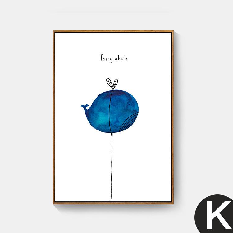 Scandinavian Decorative Living Room Unicorn Weird Lama Fluffy Fox Flamingo Kids Room Fresh Cartoon Art House Poster