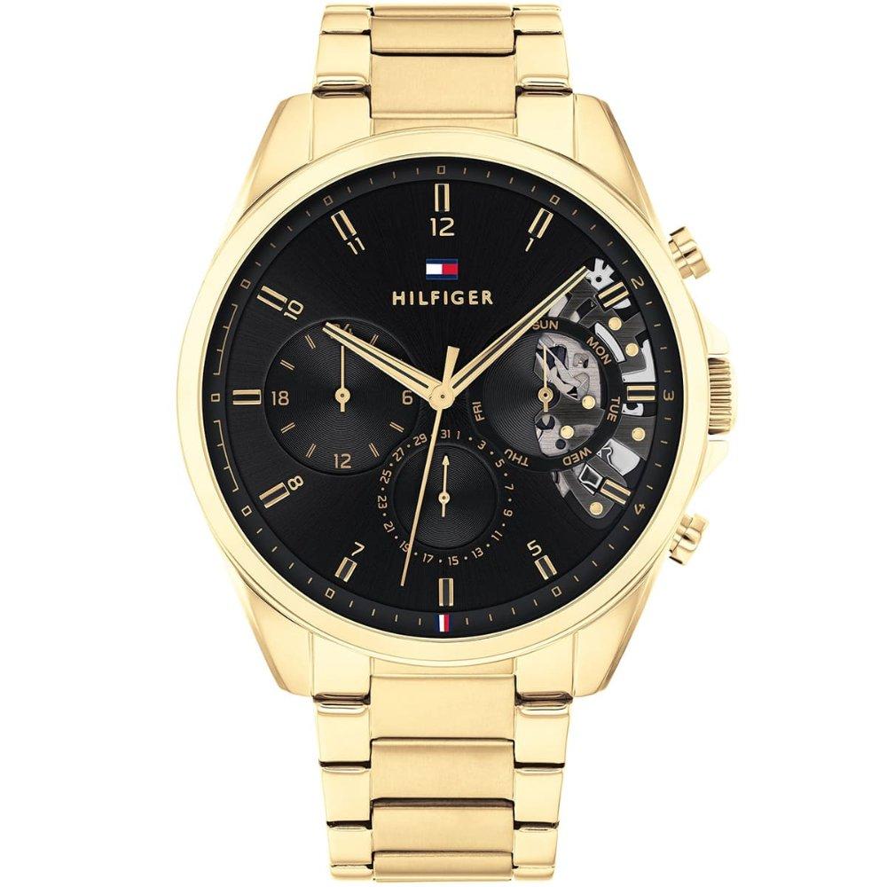 Tommy Hilfiger 1710447 Baker Chronograaf Herenhorloge 44mm Goud