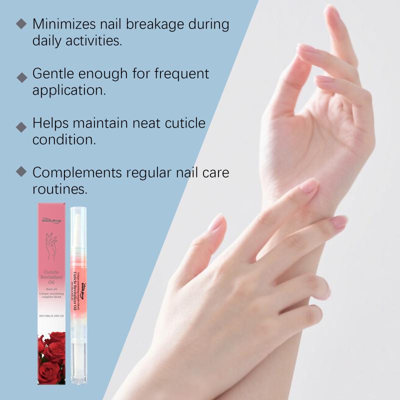 Cuticle Revitalizer Nail Nutrition Oil Pen Deep Moisture Strengthen For Damaged Discolored Nails Manicure Care