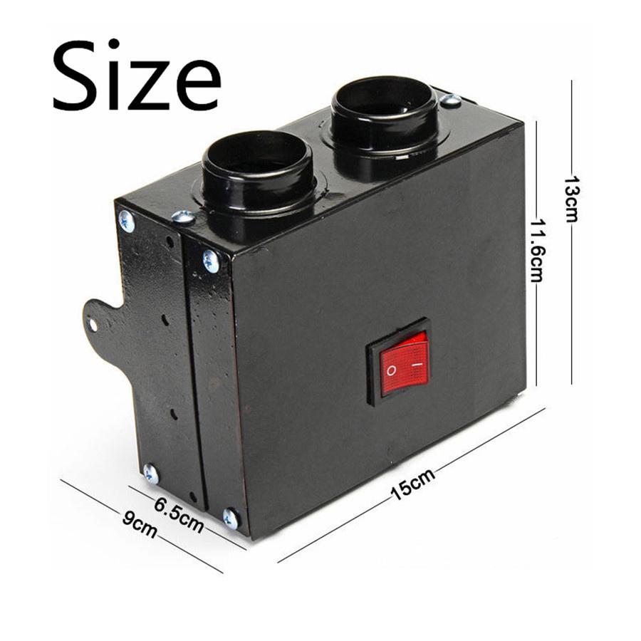 600W 12V Auto-Lüfterheizung Windschutzscheiben-Enfroster Entfeuchter Winterheizung Wärmer-Set