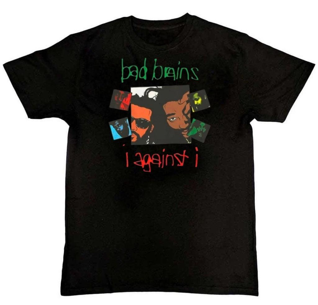 Popular Bad Brains Concert Graphic Print Mens T-Shirt S-4XL