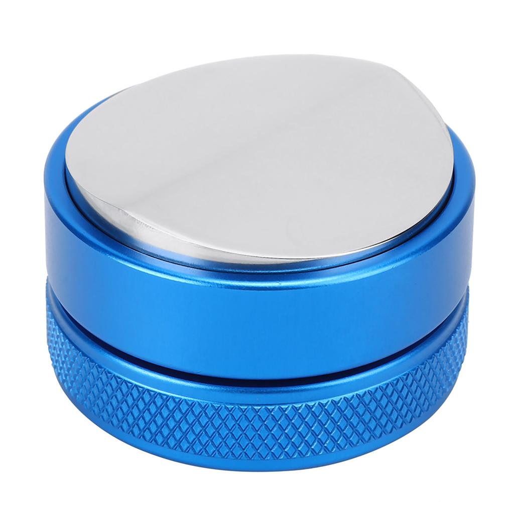 Haushalt Küche Wiederverwendbar Edelstahl Kaffee Verteiler Tamper Pulverpresse Hammer Höhenverstellbar 51mm Blau