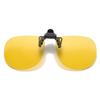 Large frame polarized night color-changing clip, myopia glasses can be used for women driving, and sunglasses clips can be used for men's computers.