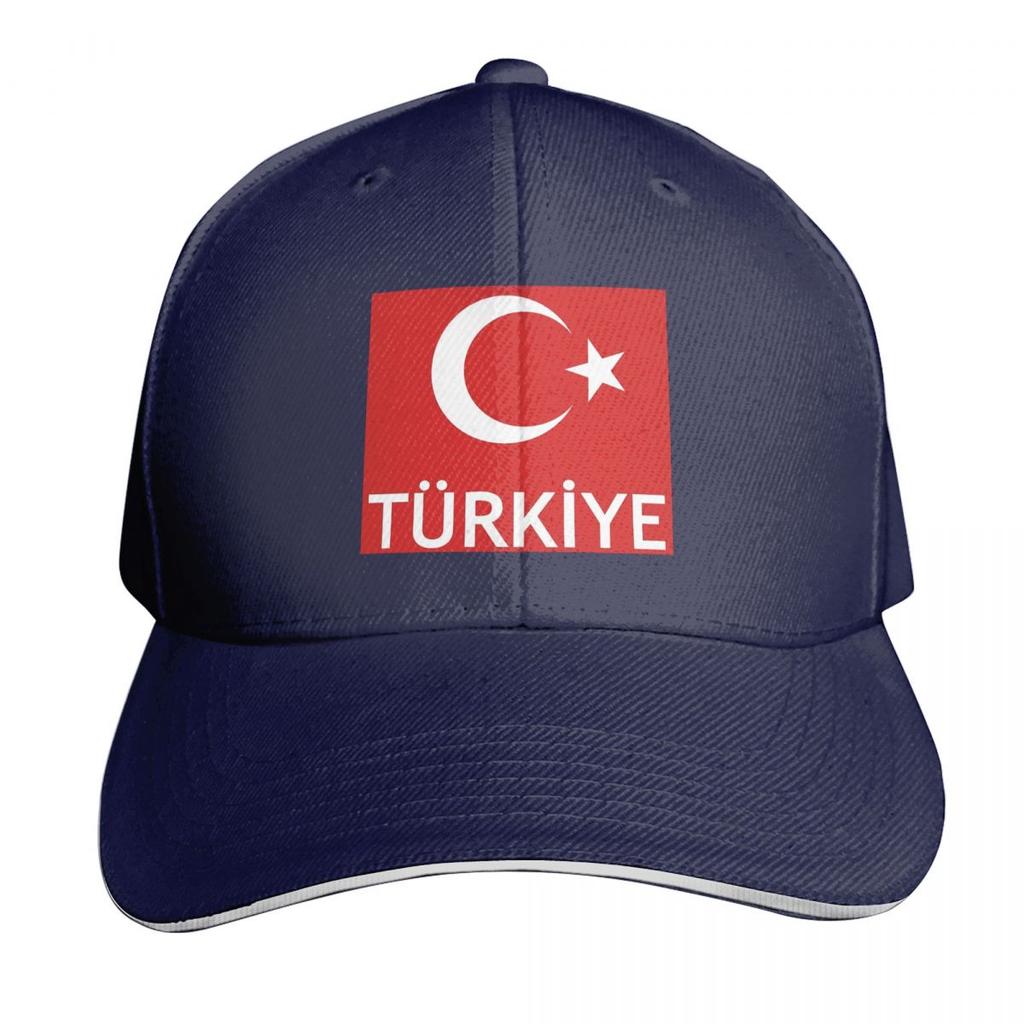Türkei Türkische Flagge Nationale Kappe Mode Lässig Baseballkappen Verstellbarer Hut Hip Hop Sommer Unisex Baseballkappen