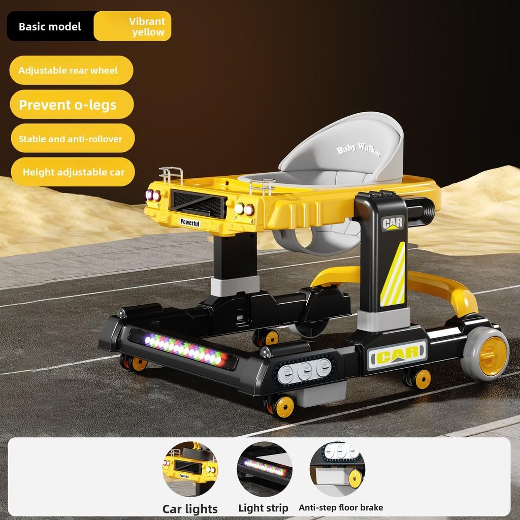 

Детская каталка-толкатель с музыкой и складной конструкцией для новорожденных Yellow