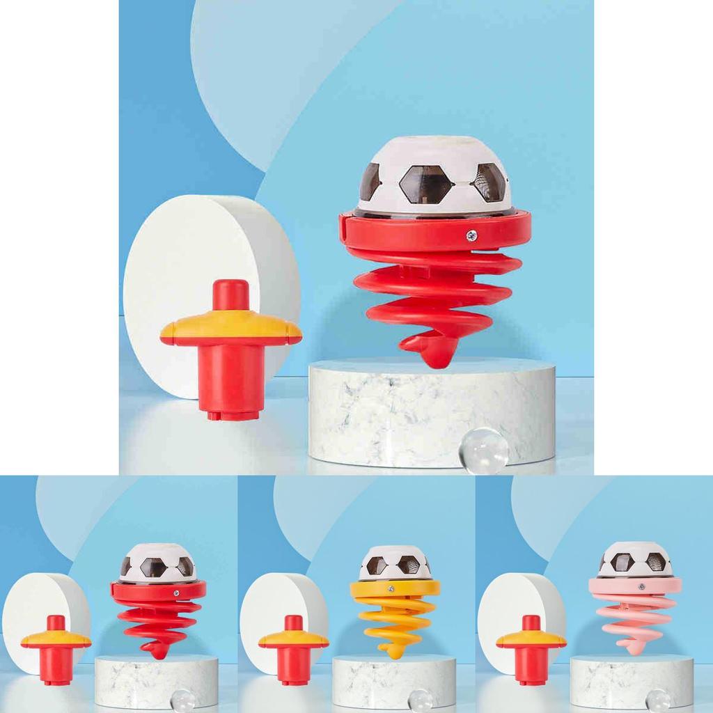 Leuchtender Musikalischer Federfußball Spinner Für Kinder Eltern-Kind Interaktives Spielzeug