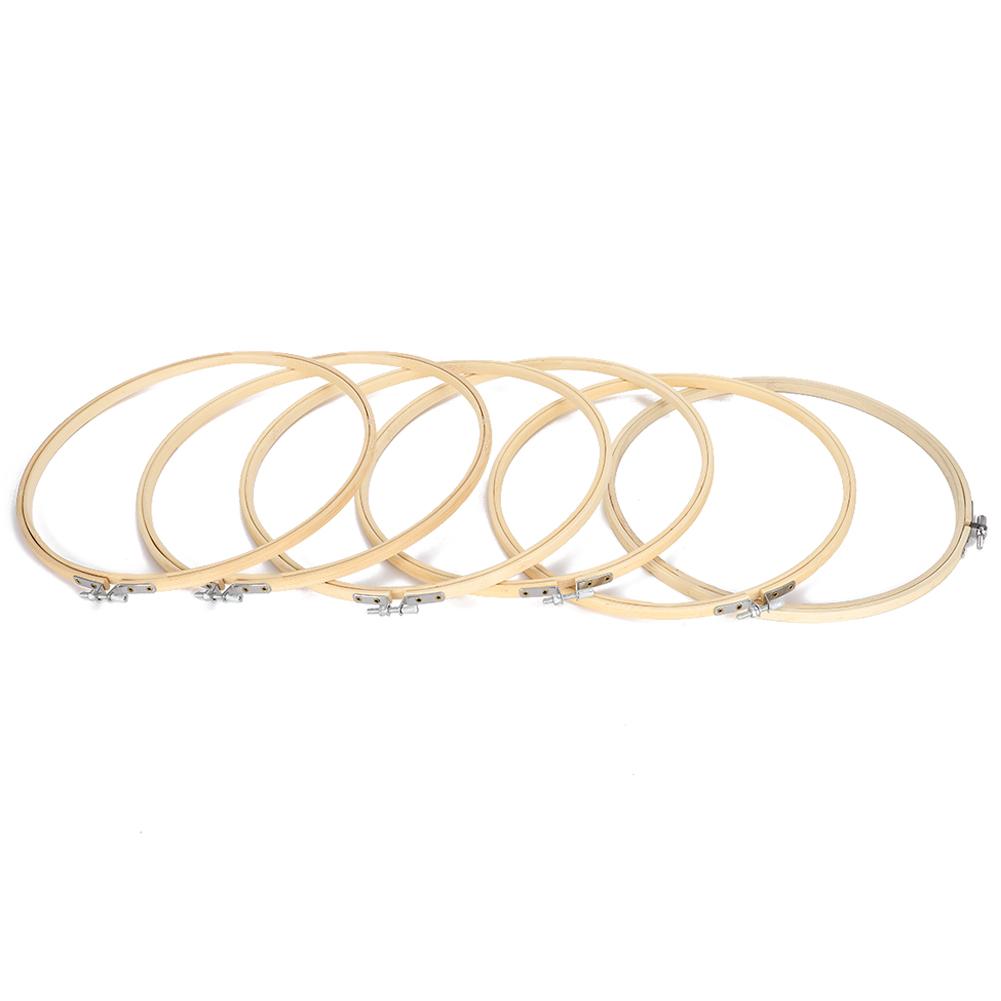 

Пяльцы для вышивки крестом, регулируемая рамка для вышивки крестом, круглая вышивка, эластичный зажим, швейные инструменты, 6 шт., 26 см