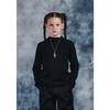 Black Ribbed Frill T shirT azi4Ts02bk