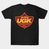 Asiatische Größe Baumwolle Unisex T-Shirt Druck T-Shirt Ugk King Z Retro T-Shirt No-Cut Druck Reguläre Passform