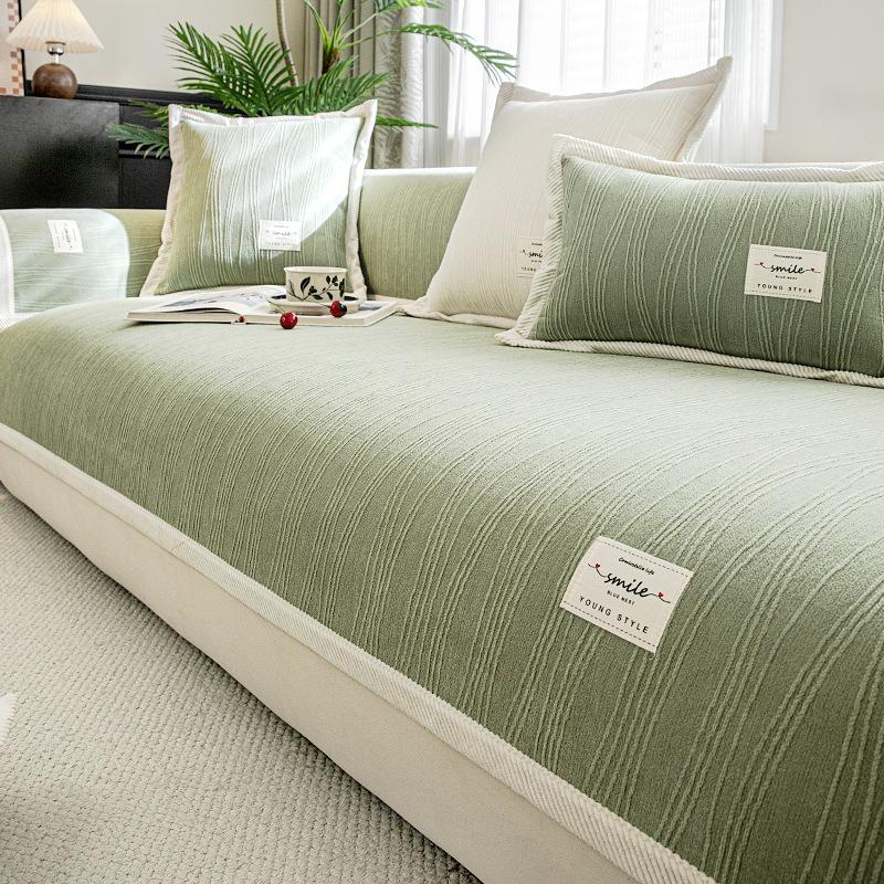 

Chenier Sofa Cushion Universal In All Seasons New Non-Slip Seat Cushion Modern Simple Sofa Backrest Cover Cover Towel 70*70cm