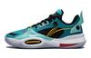 All City 10 Youth Edition Wade Slip Resistant Abrasion Resistant Low Top Children's Basketball Shoes Blue Black ABPS009-4