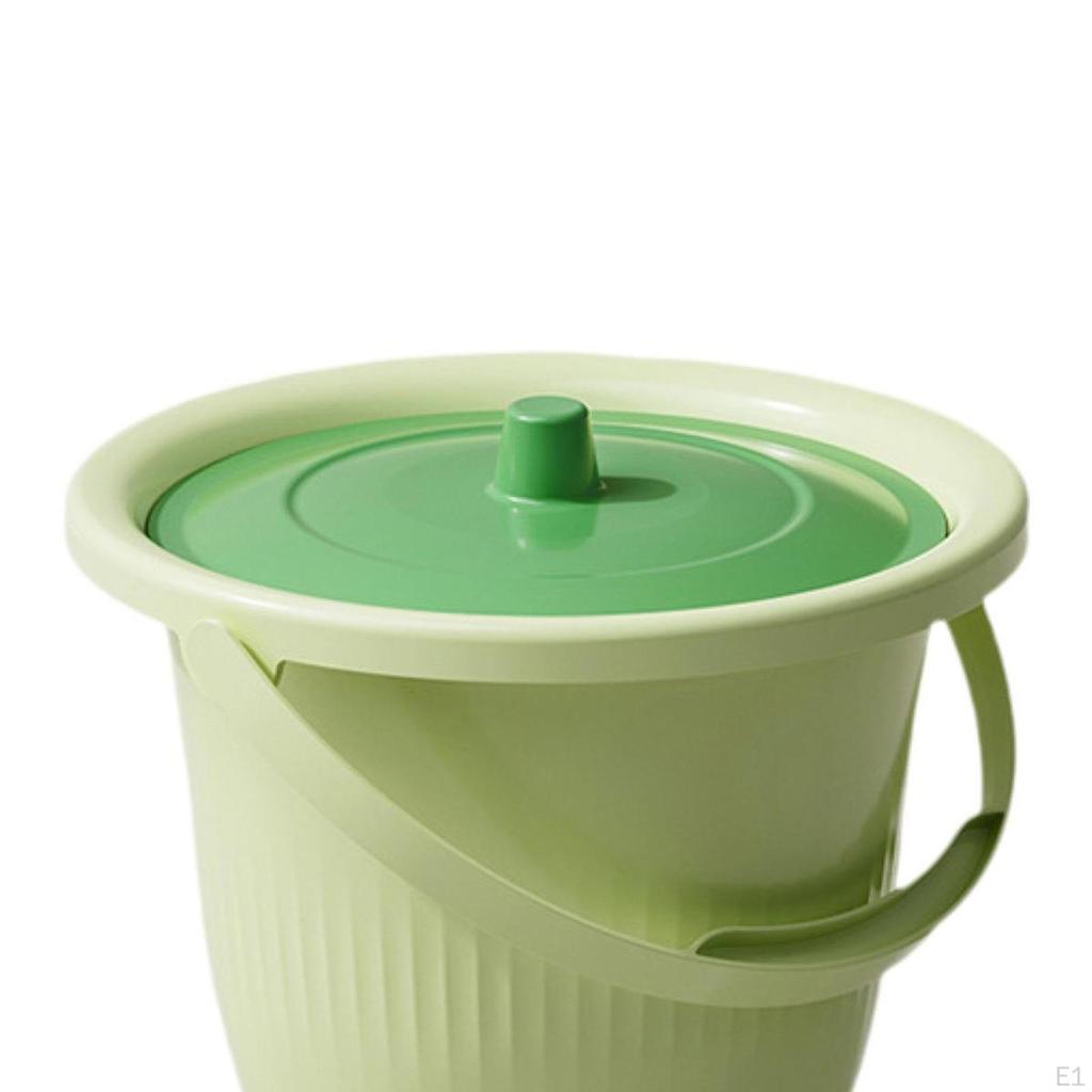 Bedside Urinal Potty Bucket, Commode Household Pot Spittoon with Lid